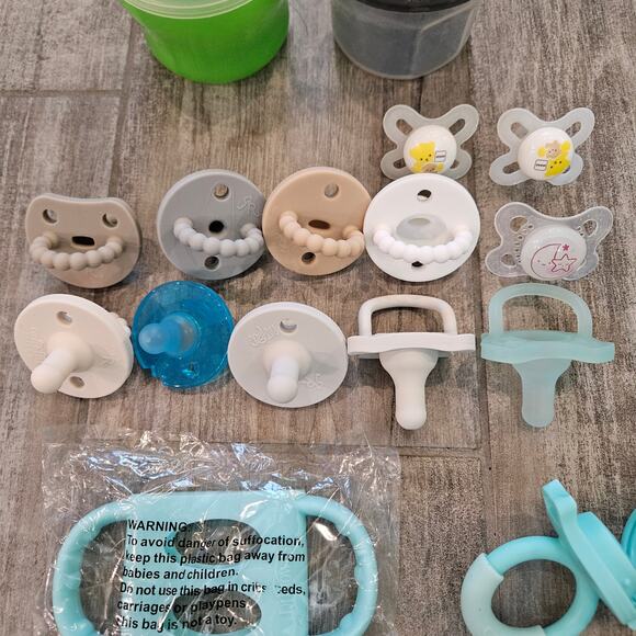 Baby Feeding Pacifier Lot of 48 Fork Spoon Formula Bottles Dr. Brown Cutie Pat - Picture 10 of 11